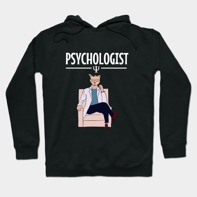 Psychologist psychology lovers Hoodie by cypryanus